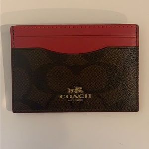 Coach Card Holder